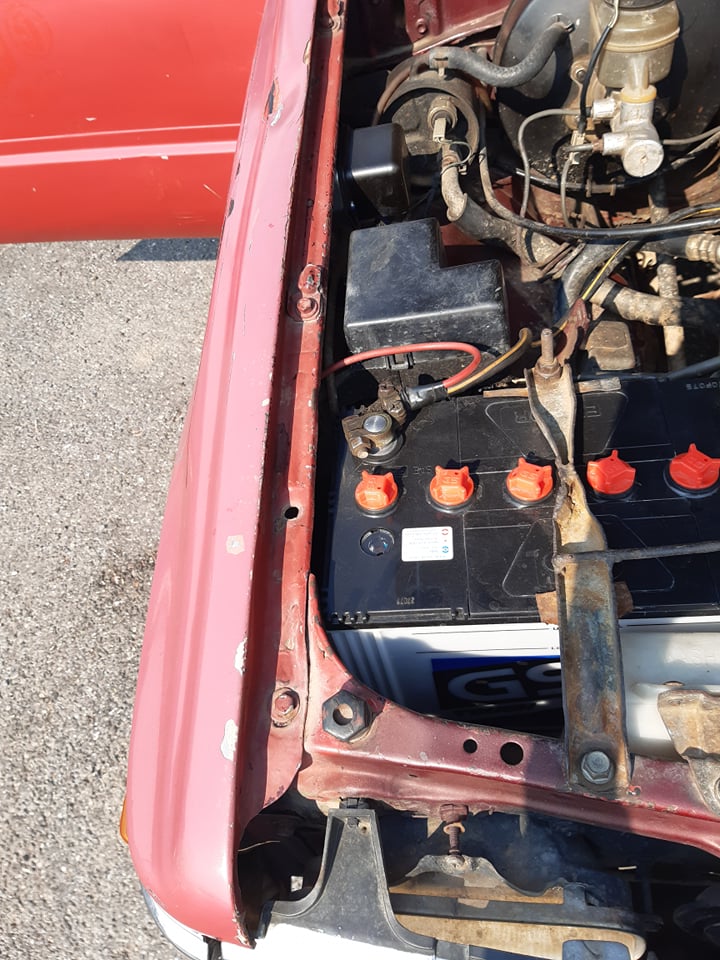 Toyota Hilux Hero ปี 1970 สีแดง (รูปที่ 9)