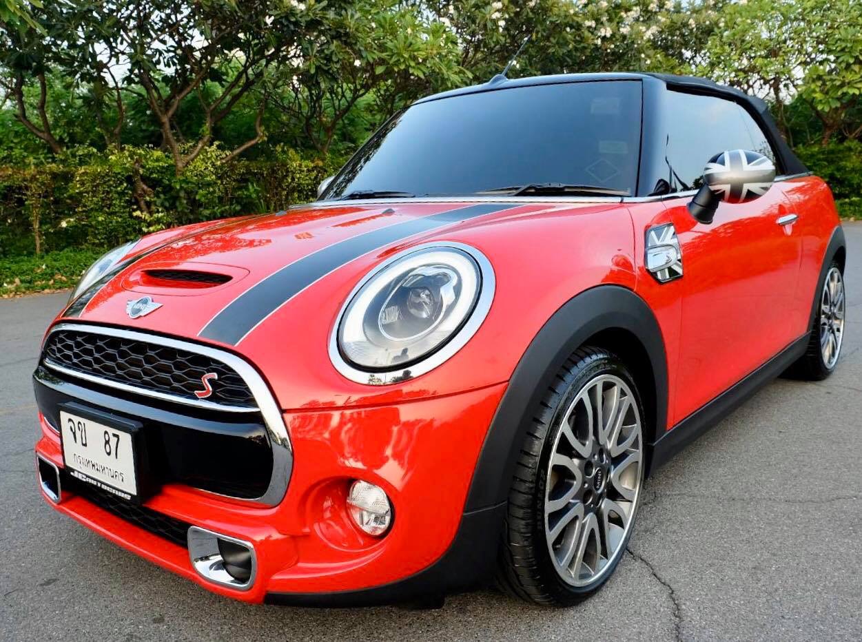Mini Hatch (Cooper) Gen3 F57 (Convertible) ปี 2019 สีแดง (รูปที่ 6)