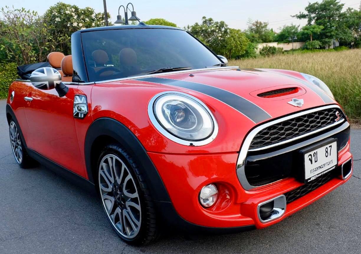 Mini Hatch (Cooper) Gen3 F57 (Convertible) ปี 2019 สีแดง