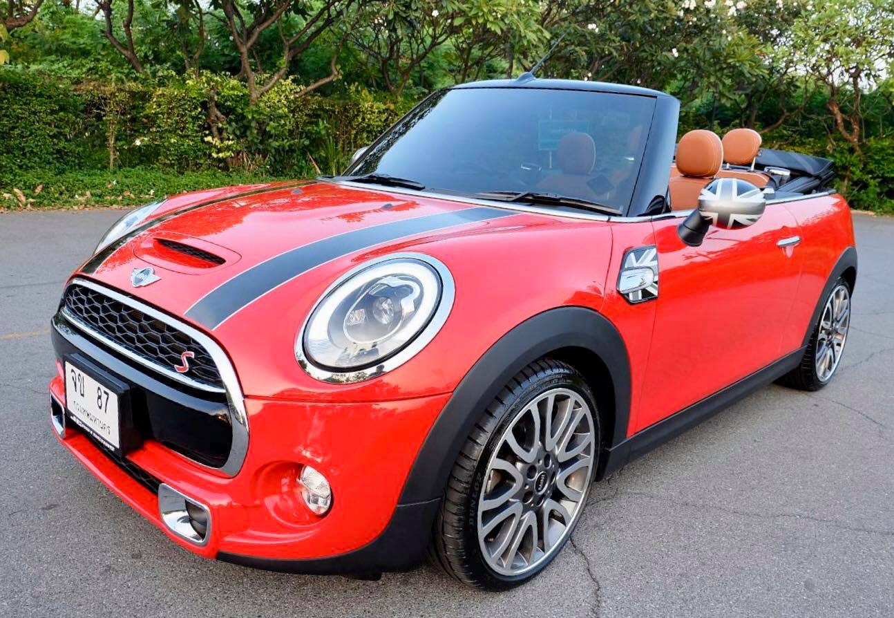 Mini Hatch (Cooper) Gen3 F57 (Convertible) ปี 2019 สีแดง (รูปที่ 7)