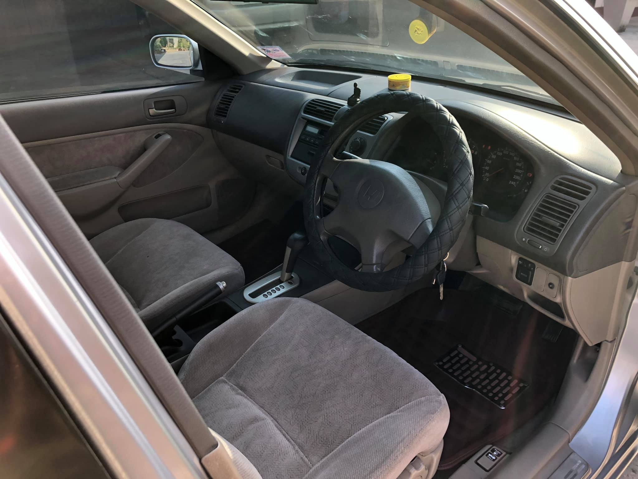 Honda Civic ES (Dimension) ปี 2003 สีเงิน (รูปที่ 6)