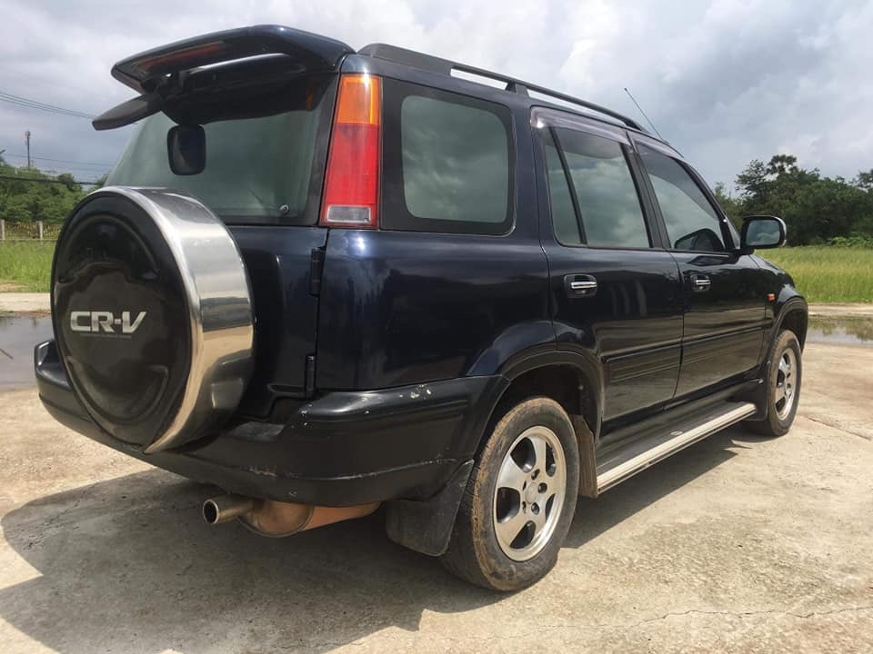 Honda CR-V ปี 2001 สีน้ำเงิน (รูปที่ 4)