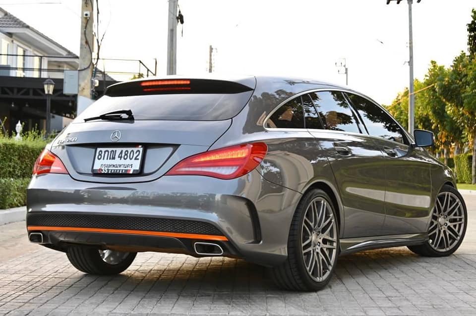 Mercedes-Benz CLA-Class C117 CLA250 ปี 2013 สีเทา (รูปที่ 4)