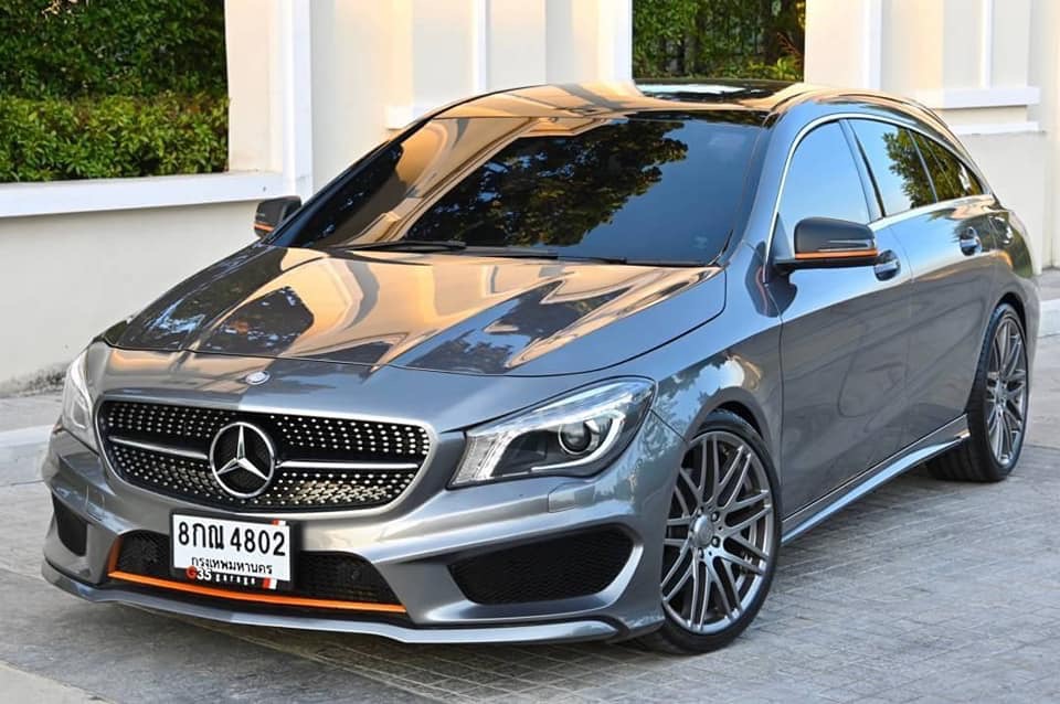Mercedes-Benz CLA-Class C117 CLA250 ปี 2013 สีเทา (รูปที่ 2)