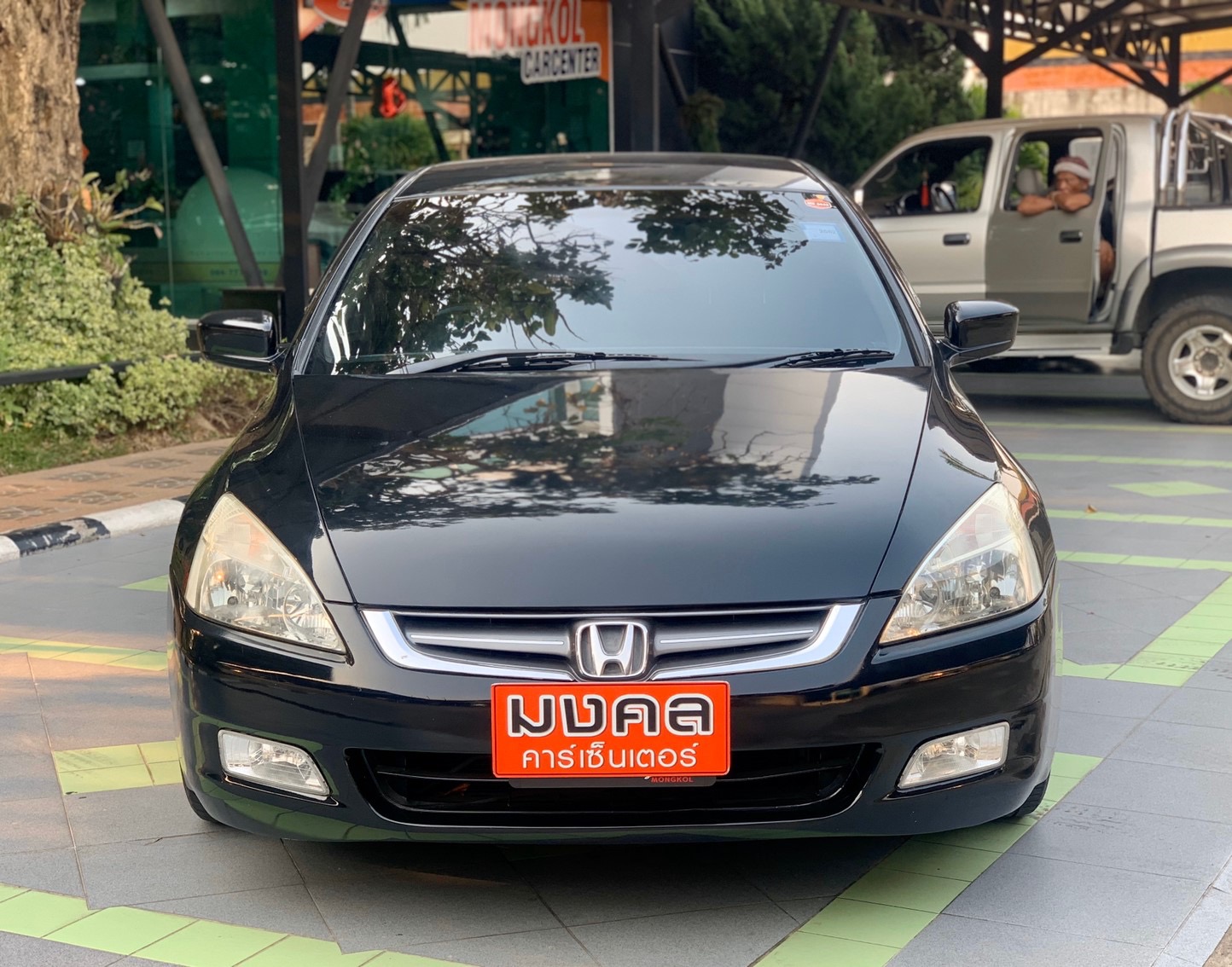Honda Accord Gen 7 (ปลาวาฬ) ปี 2004 สีดำ (รูปที่ 3)