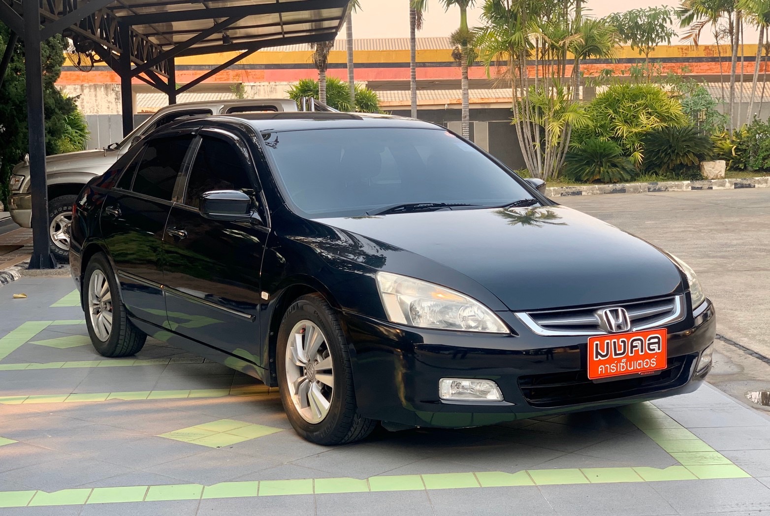 Honda Accord Gen 7 (ปลาวาฬ) ปี 2004 สีดำ (รูปที่ 4)