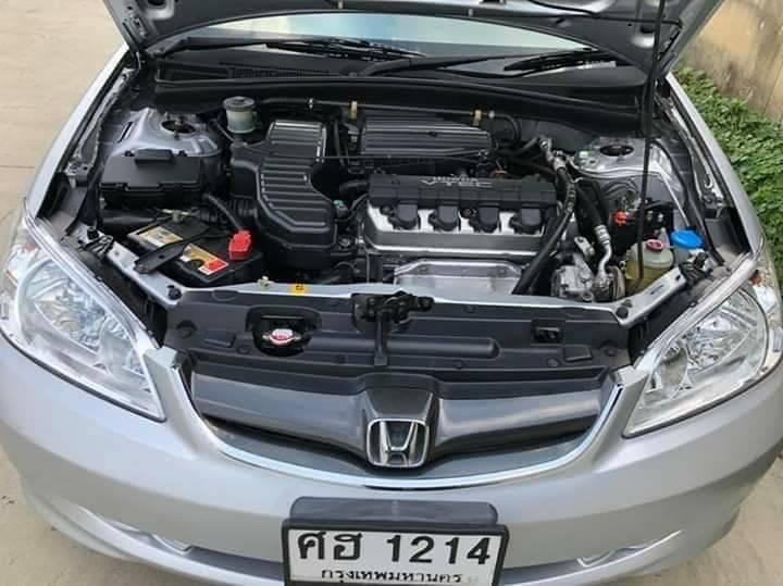 Honda Civic ES (Dimension) โฉม ตาเหยี่ยว ปี 2005 สีเงิน (รูปที่ 7)