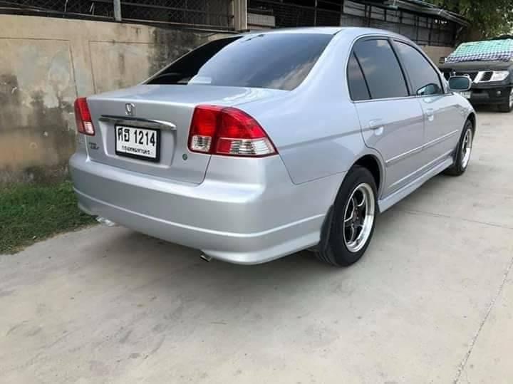Honda Civic ES (Dimension) โฉม ตาเหยี่ยว ปี 2005 สีเงิน (รูปที่ 4)