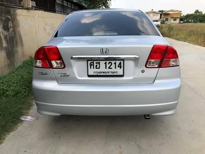 Honda Civic ES (Dimension) โฉม ตาเหยี่ยว ปี 2005 สีเงิน (รูปที่ 5)