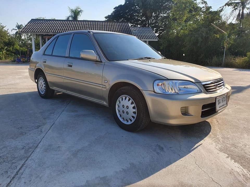 Honda City Type-Z ปี 2002 สีทอง (รูปที่ 3)