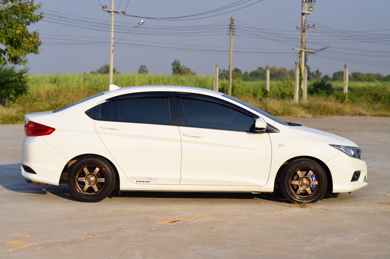 Honda City ปี 2018 สีขาว