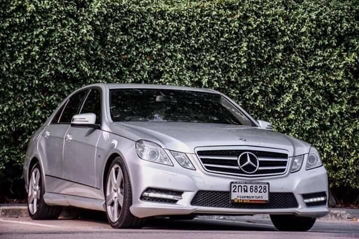 Mercedes-Benz E-Class W212 E200 ปี 2012 สีเทา (รูปที่ 3)