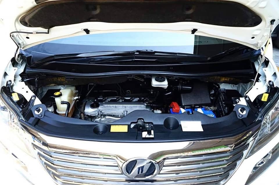Toyota Vellfire ปี 2009 สีขาว (รูปที่ 10)
