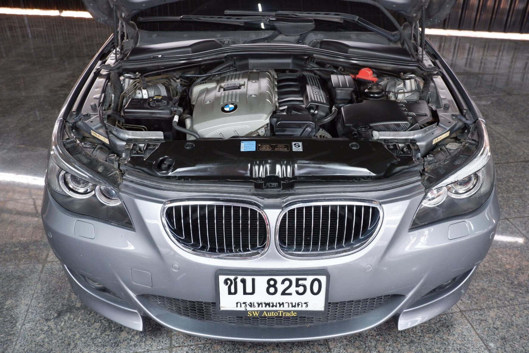 BMW 5 Series E60 523i ปี 2007 สีเทา (รูปที่ 5)