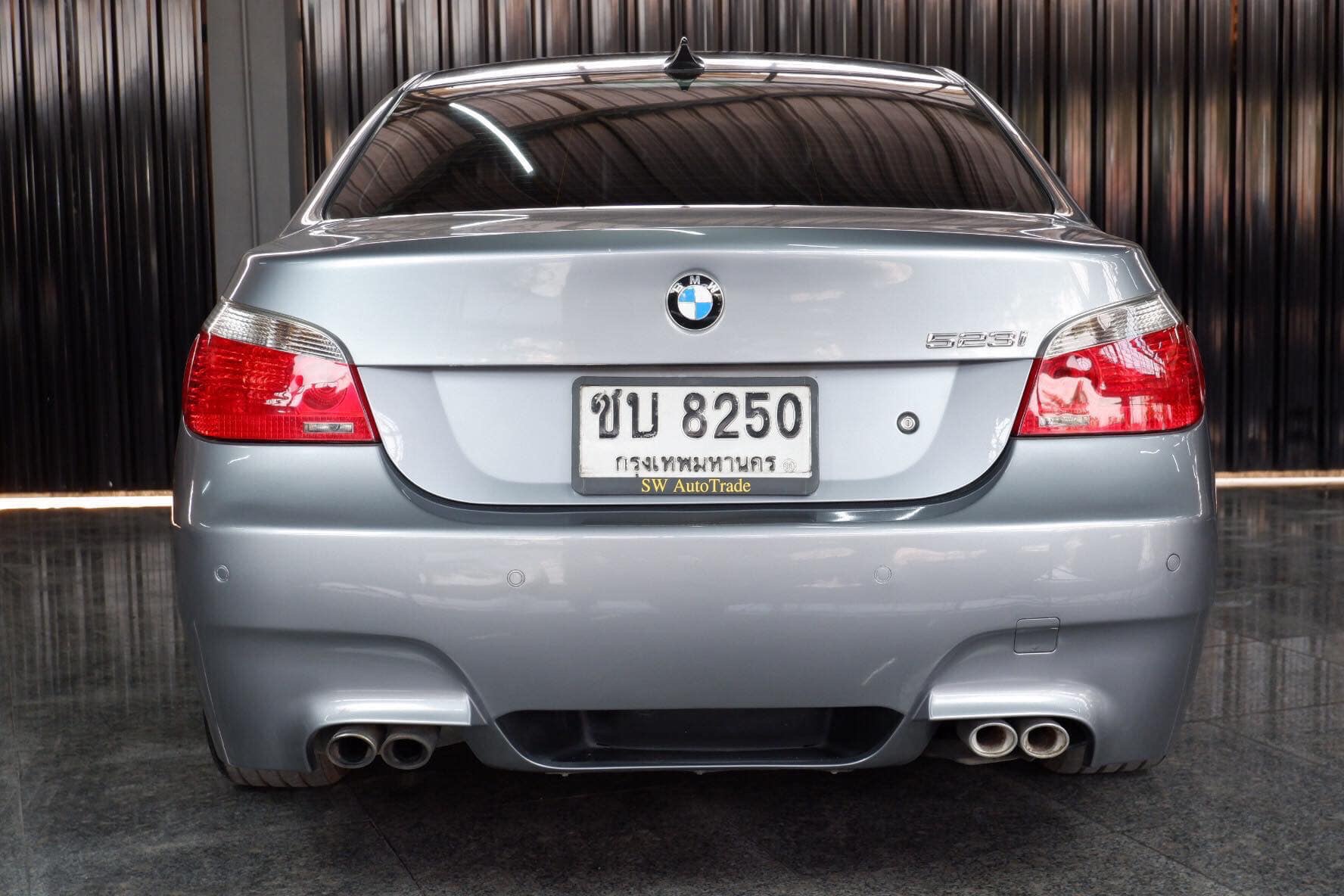 BMW 5 Series E60 523i ปี 2007 สีเทา (รูปที่ 3)