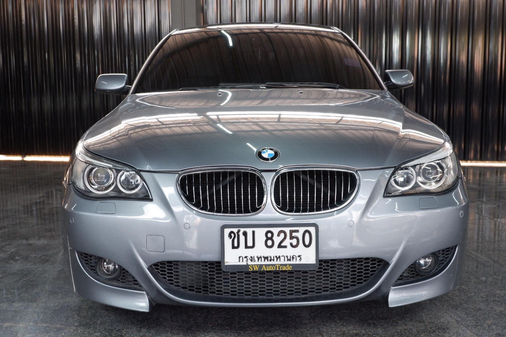 BMW 5 Series E60 523i ปี 2007 สีเทา (รูปที่ 2)