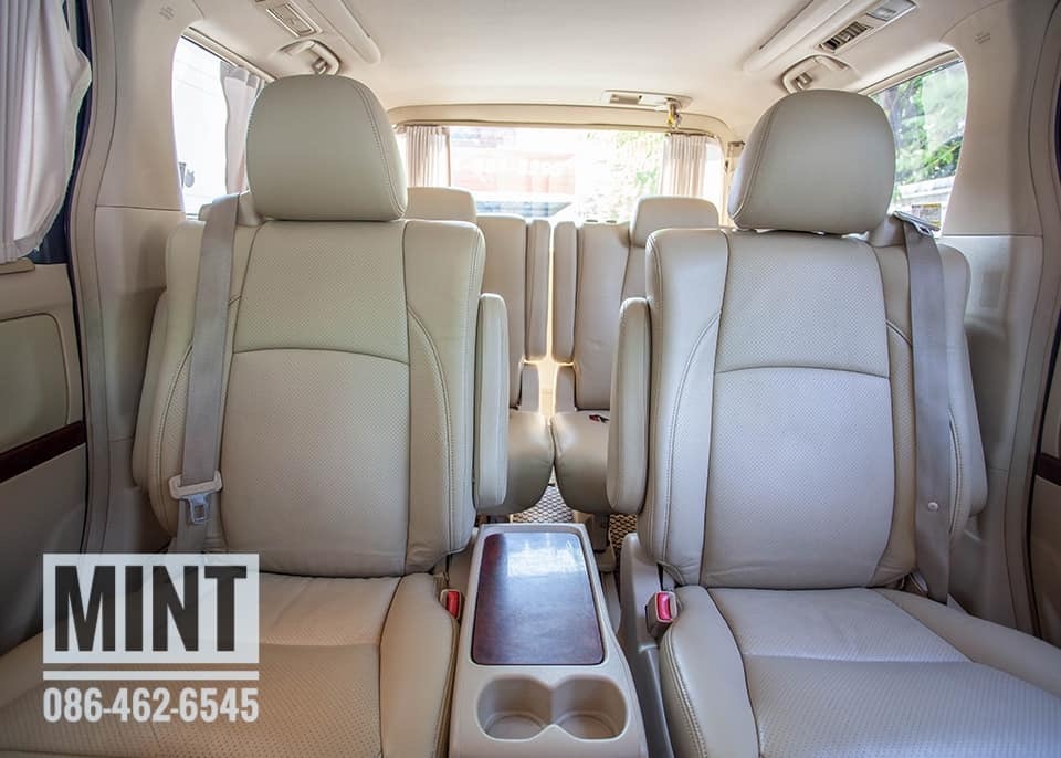 Toyota Vellfire ปี 2010 สีดำ (รูปที่ 8)