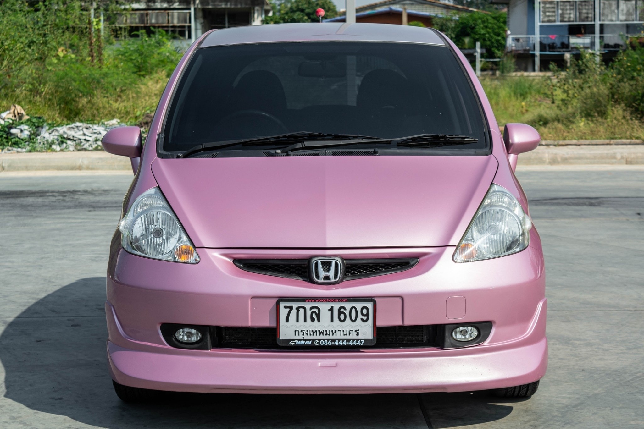 Honda Jazz GD ปี 2005 สีชมพู (รูปที่ 2)