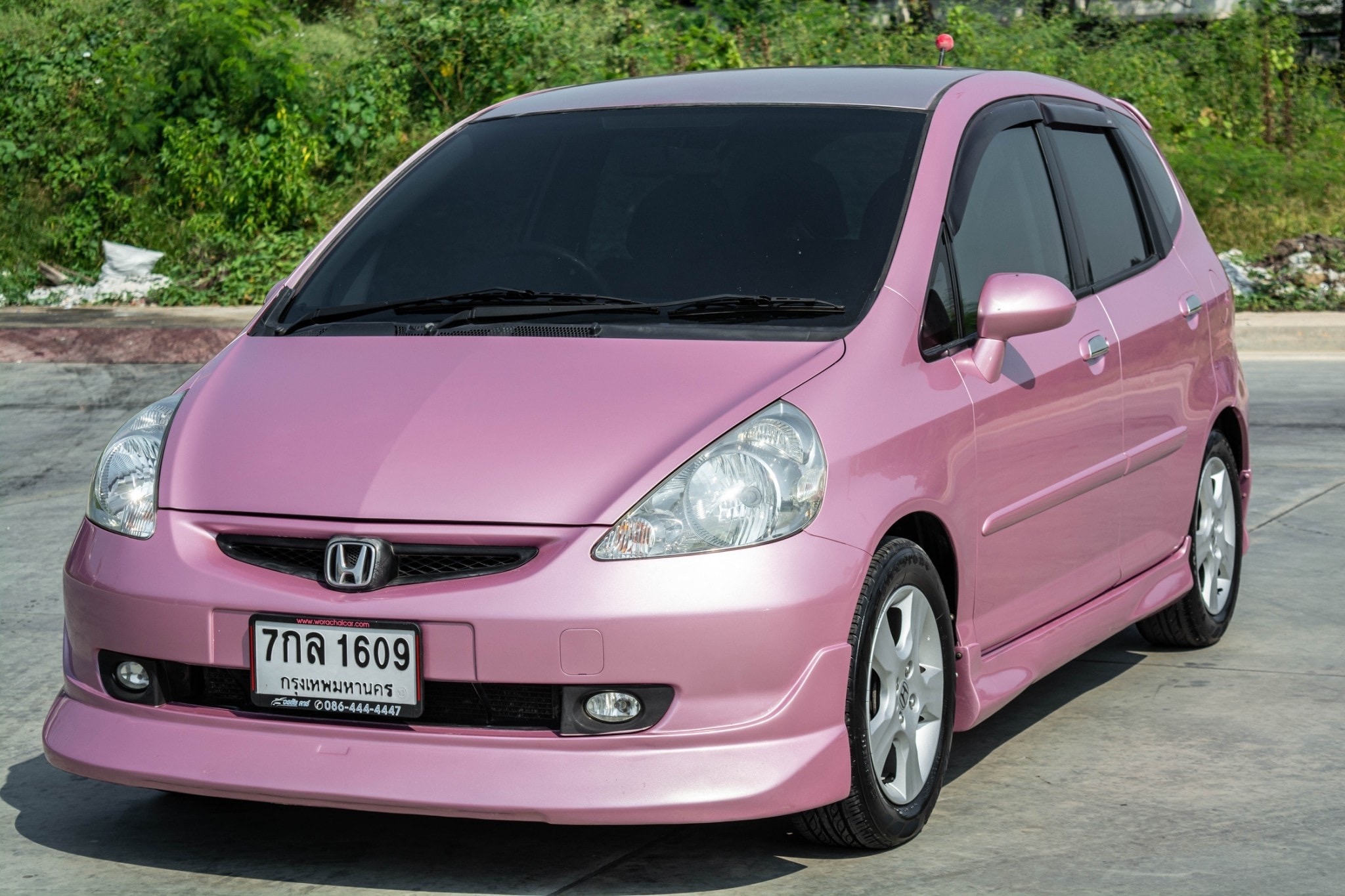 Honda Jazz GD ปี 2005 สีชมพู
