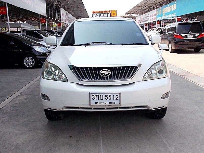 Toyota Harrier ปี 2008 สีขาว (รูปที่ 3)