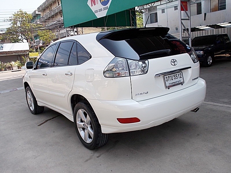 Toyota Harrier ปี 2008 สีขาว (รูปที่ 4)