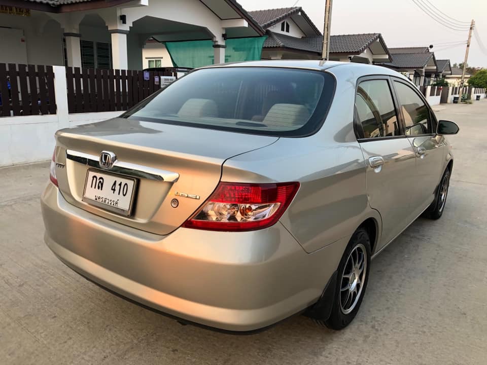 Honda City ZX ปี 2005 สีทอง