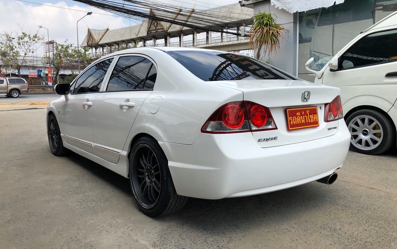 Honda Civic FD ปี 2006 สีขาว (รูปที่ 6)