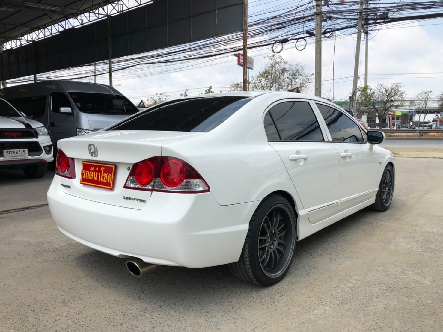 Honda Civic FD ปี 2006 สีขาว (รูปที่ 4)