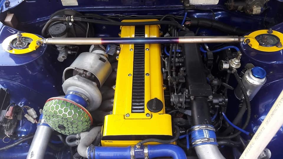 Nissan Cefiro A31 ปี 1992 สีน้ำเงิน (รูปที่ 2)
