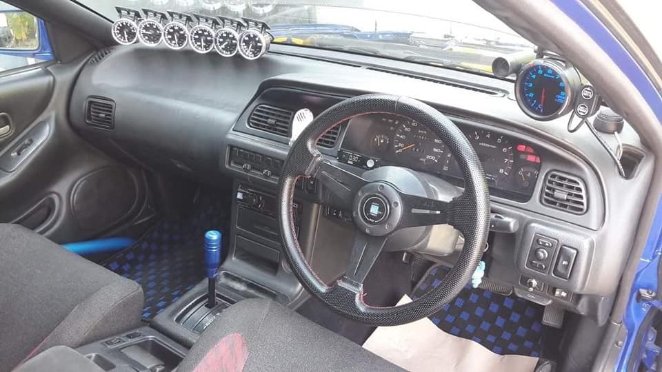 Nissan Cefiro A31 ปี 1992 สีน้ำเงิน (รูปที่ 13)