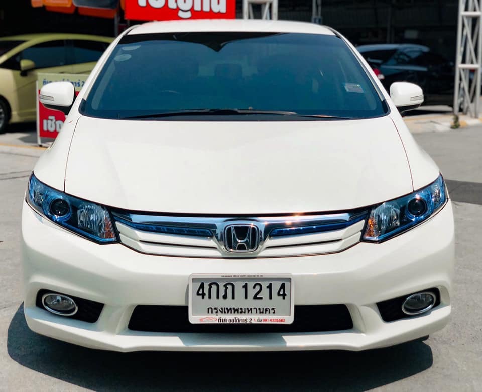 Honda Civic FB ปี 2012 สีขาว (รูปที่ 2)