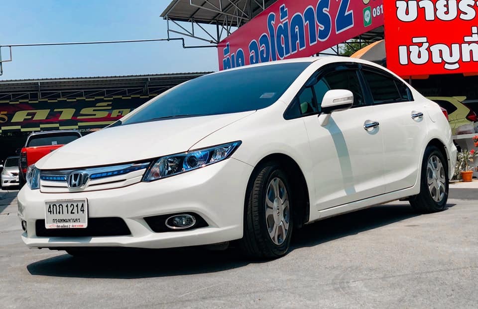 Honda Civic FB ปี 2012 สีขาว (รูปที่ 5)
