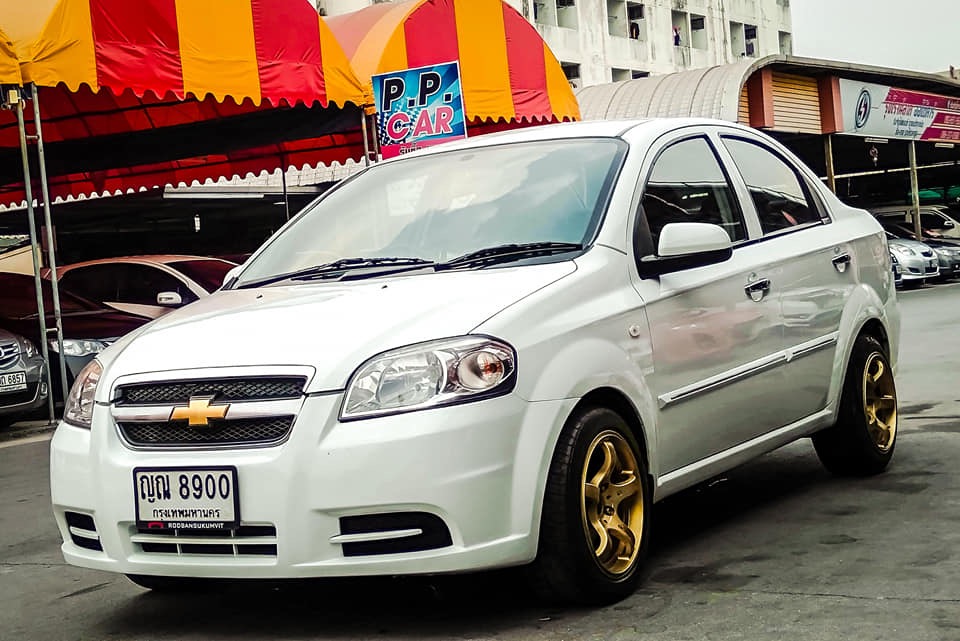 Chevrolet Aveo ปี 2011 สีขาว (รูปที่ 4)