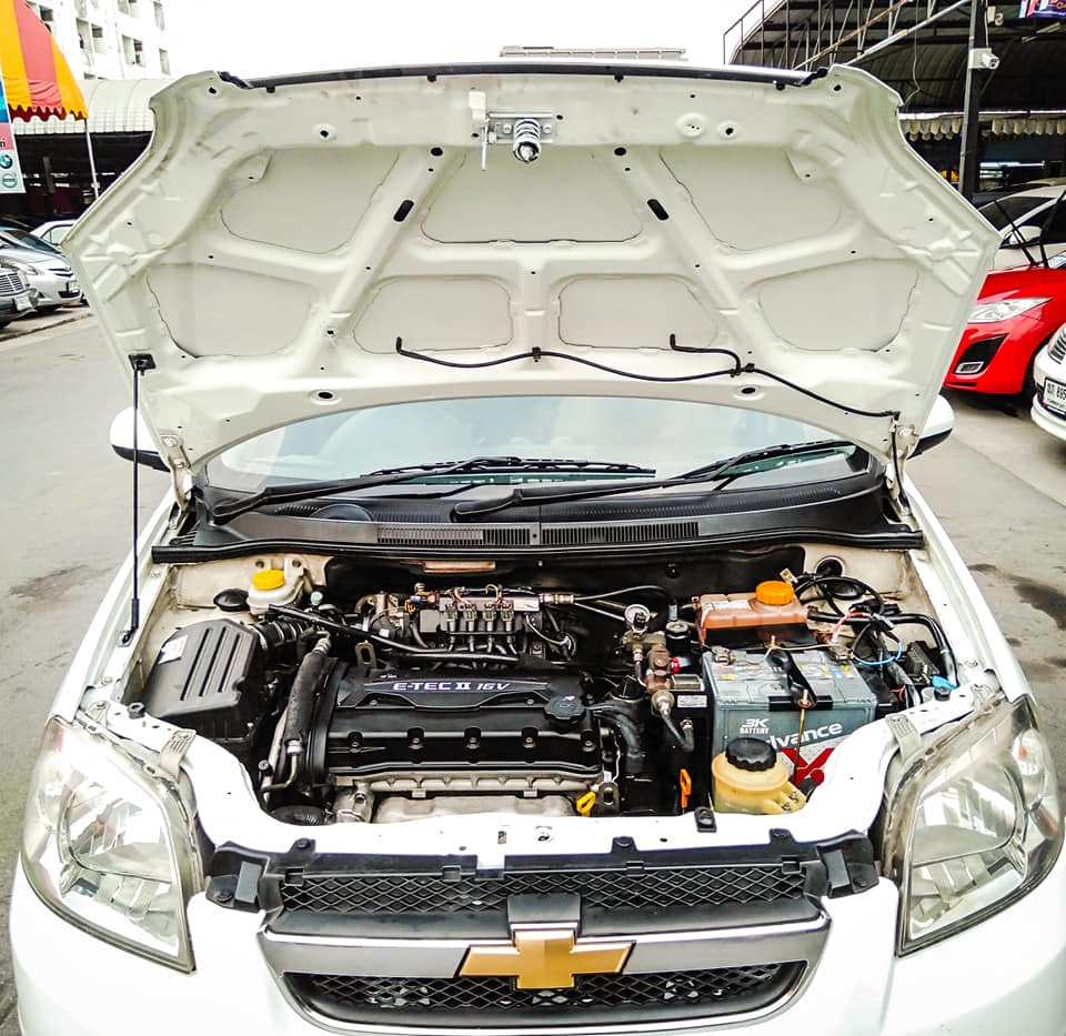 Chevrolet Aveo ปี 2011 สีขาว (รูปที่ 7)