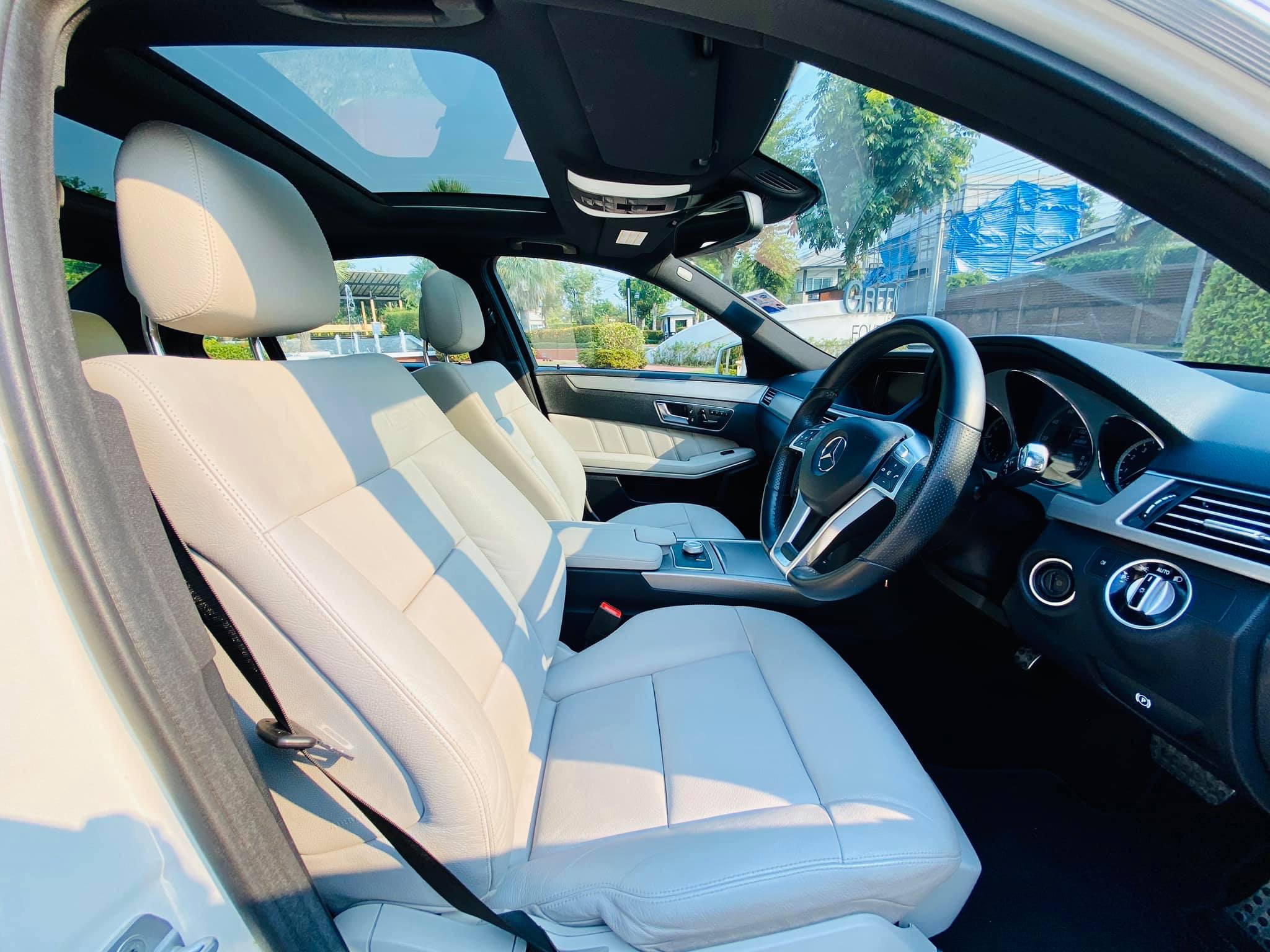 Mercedes-Benz E-Class W212 E200 ปี 2012 สีขาว (รูปที่ 8)