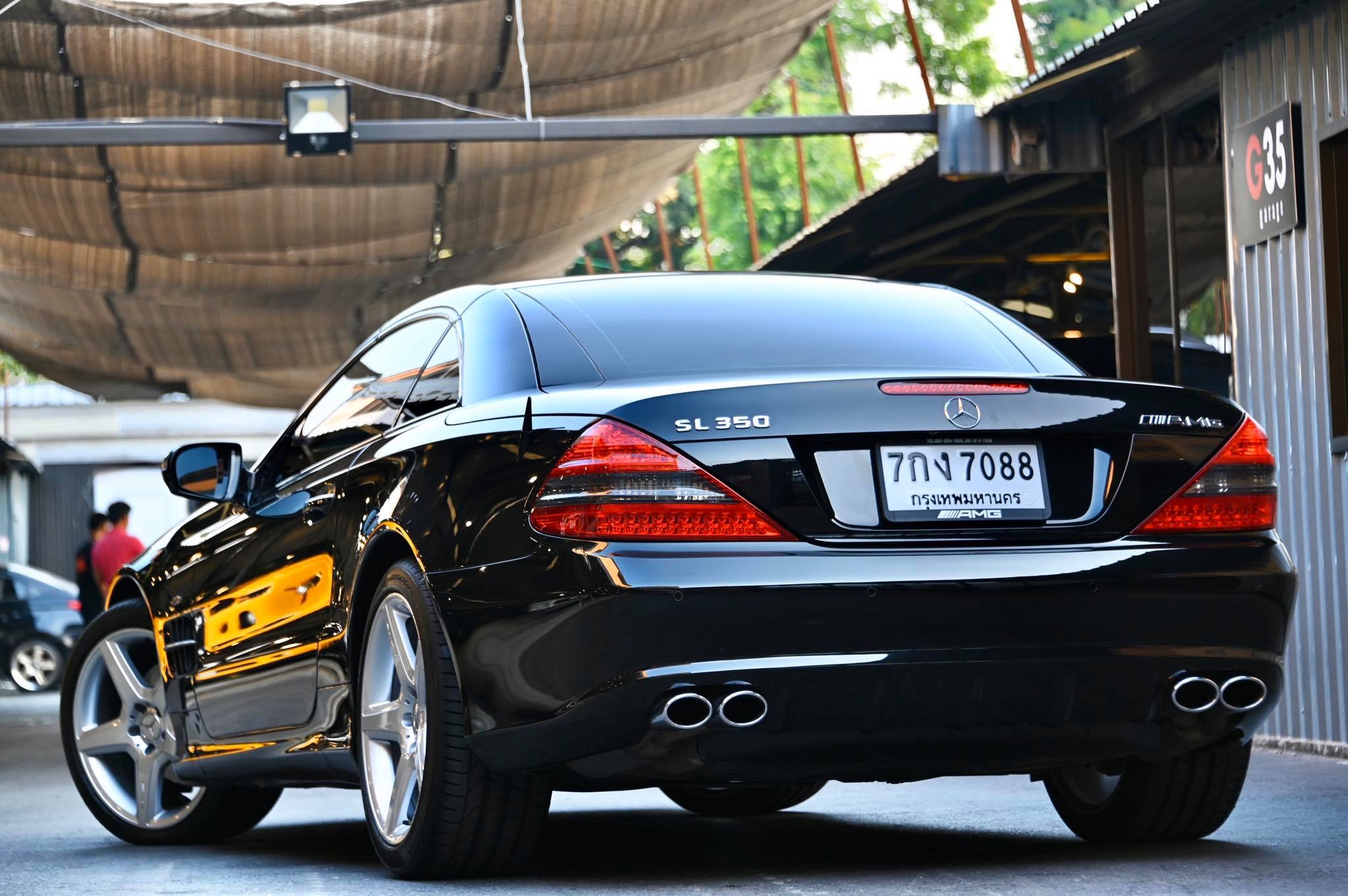 Mercedes-Benz SL-Class R230 ปี 2008 สีดำ (รูปที่ 2)