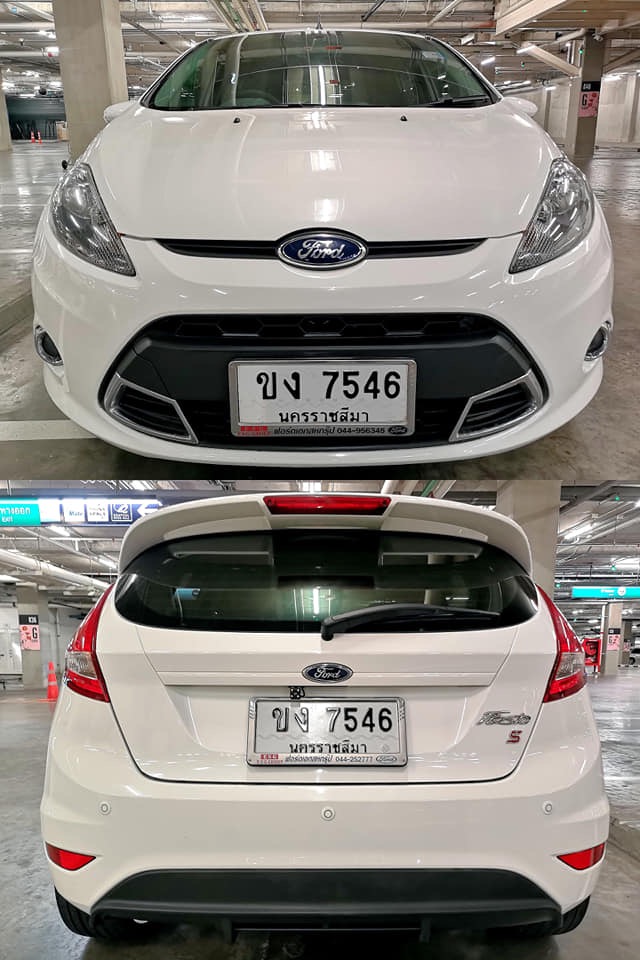 Ford Fiesta ปี 2013 สีขาว