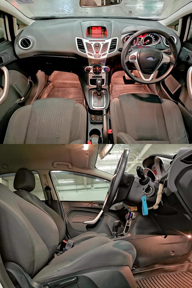 Ford Fiesta ปี 2013 สีขาว (รูปที่ 7)