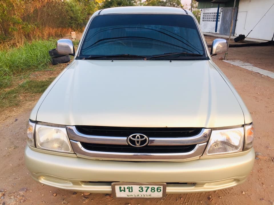 Toyota Hilux Tiger Extra cab ปี 2002 สีทอง (รูปที่ 3)