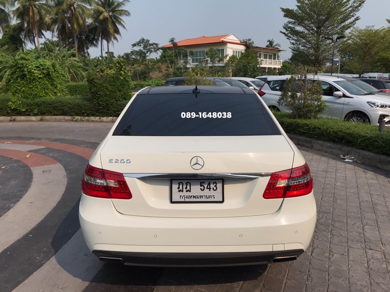 Mercedes-Benz E-Class W212 E200 ปี 2012 สีขาว (รูปที่ 5)