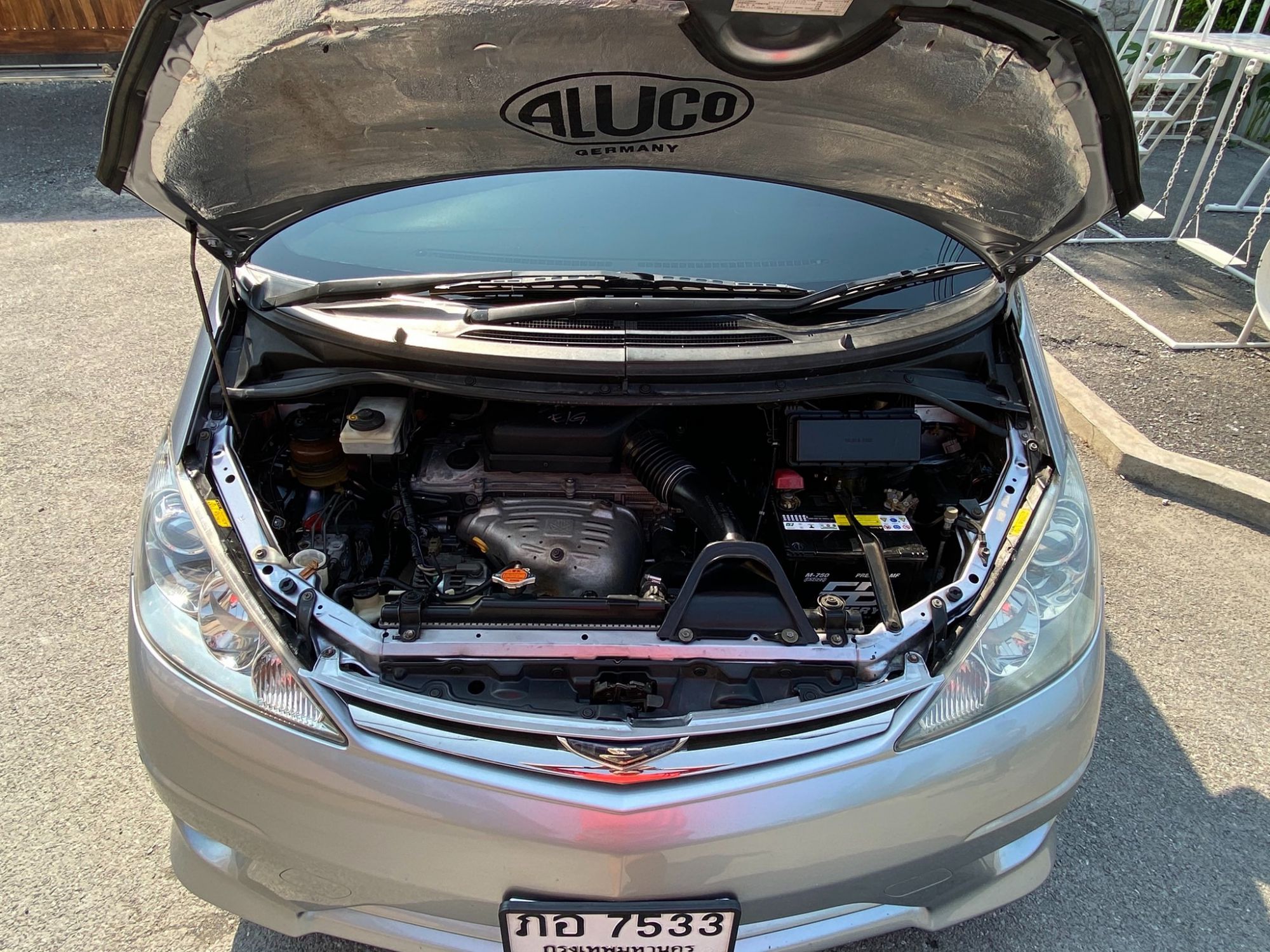 Toyota Estima ปี 2001 สีเงิน (รูปที่ 9)