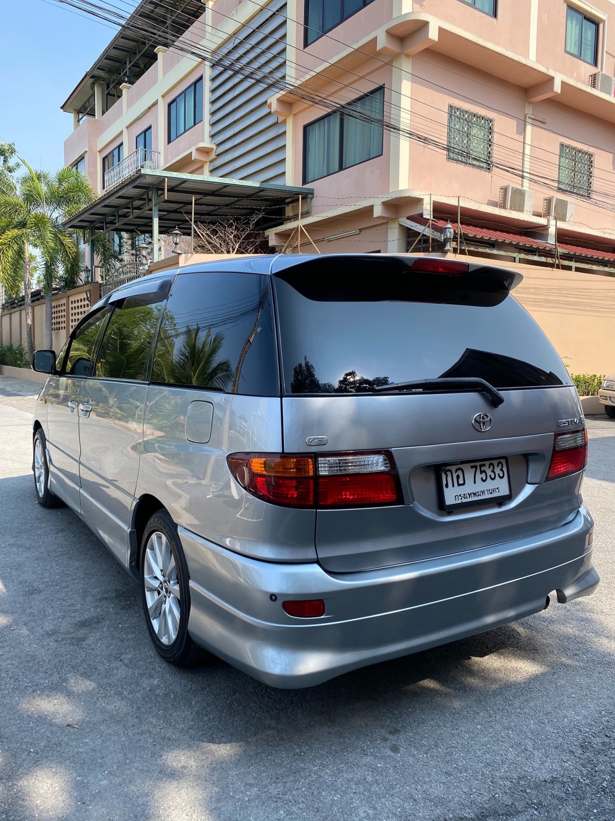 Toyota Estima ปี 2001 สีเงิน (รูปที่ 3)
