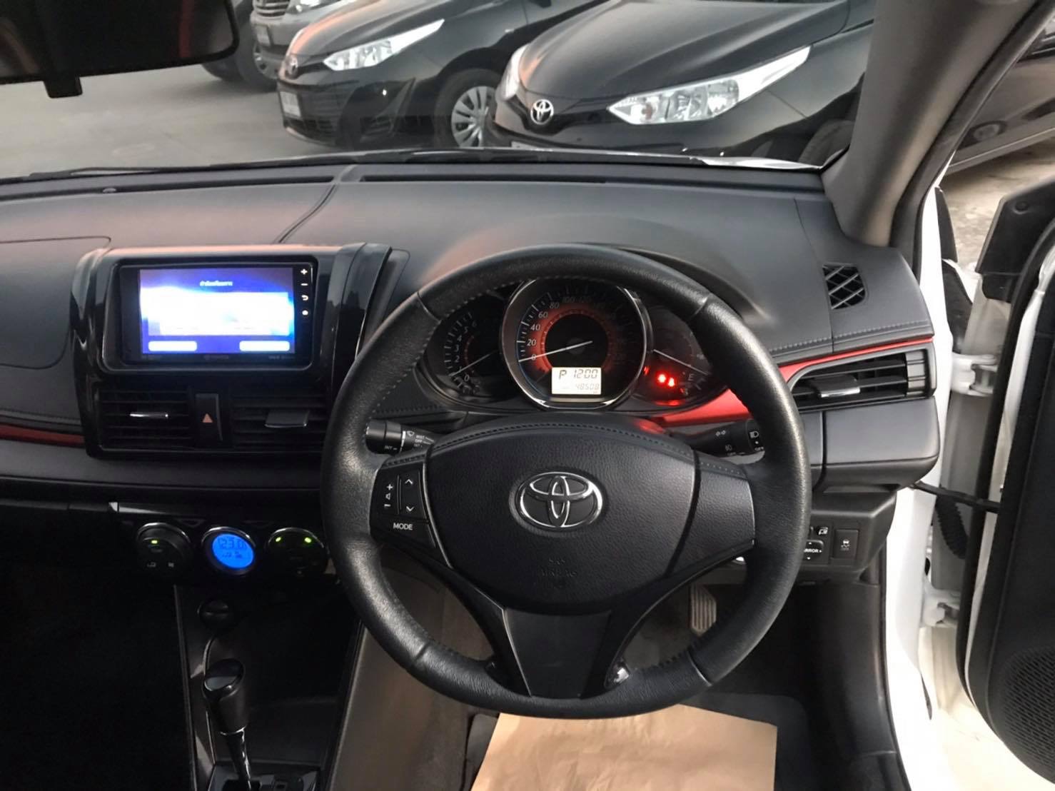 Toyota Vios ไมเนอร์เชนจ์ ปี 2017 สีขาว (รูปที่ 6)