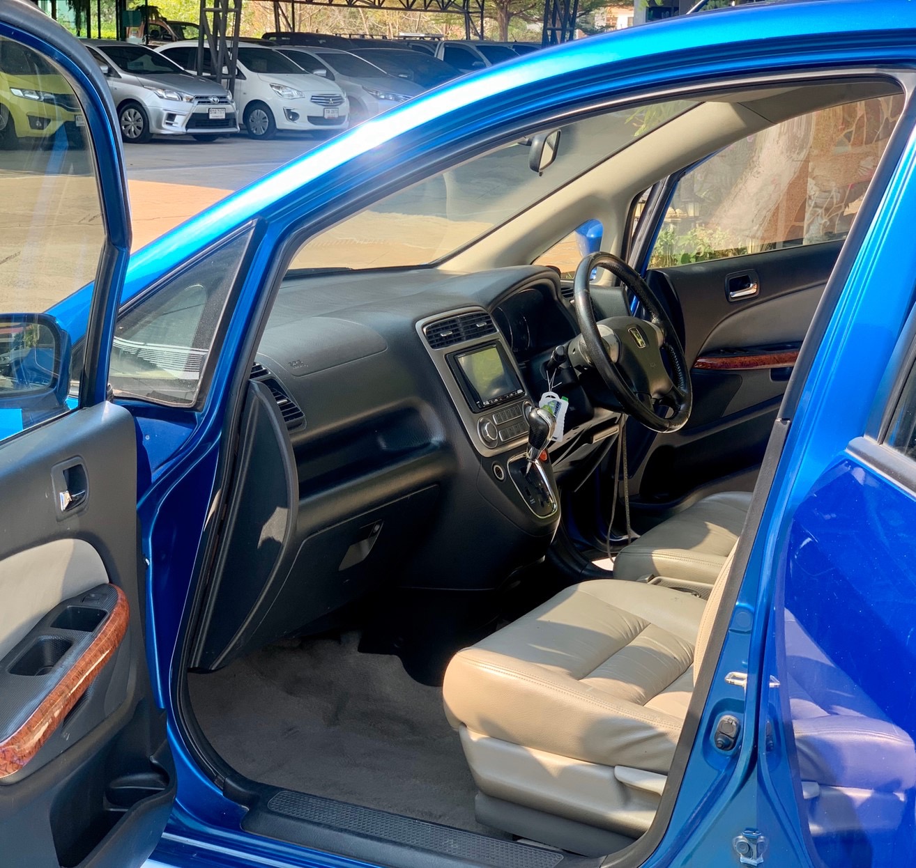 Honda Stream ปี 2005 สีน้ำเงิน (รูปที่ 15)