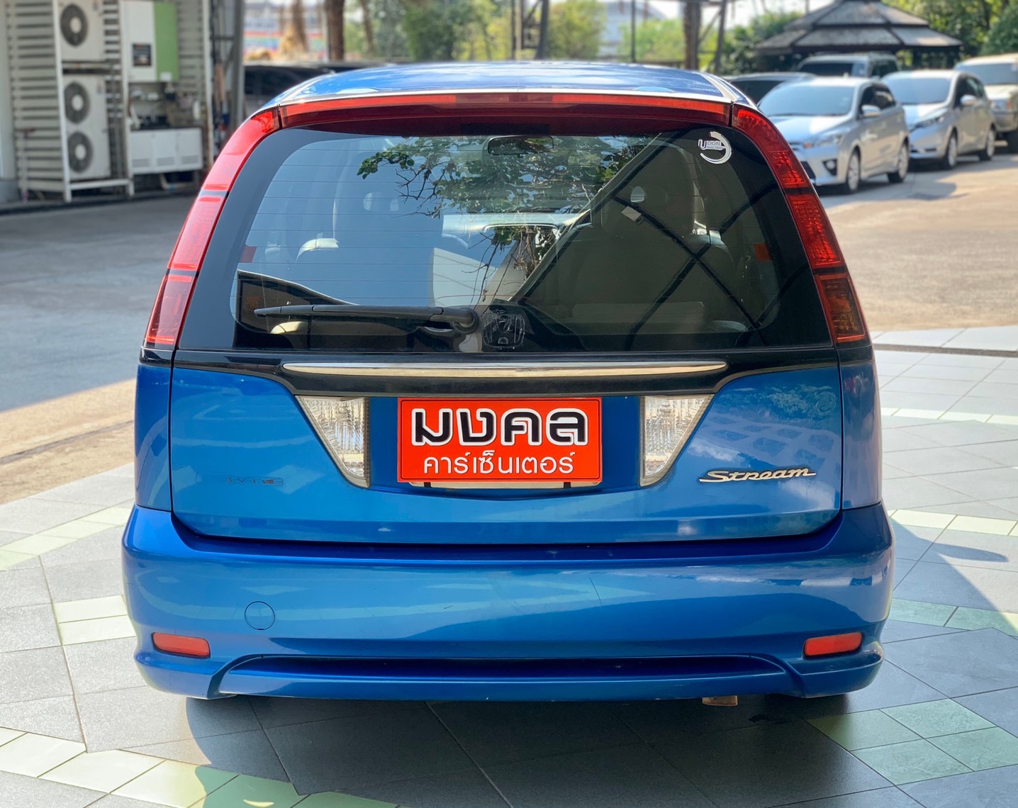 Honda Stream ปี 2005 สีน้ำเงิน (รูปที่ 4)