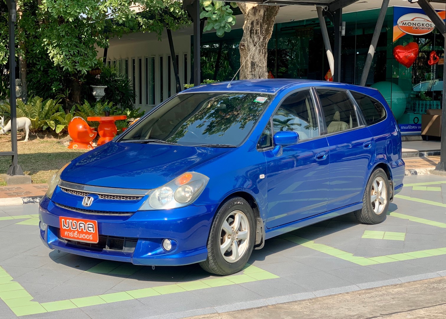 Honda Stream ปี 2005 สีน้ำเงิน