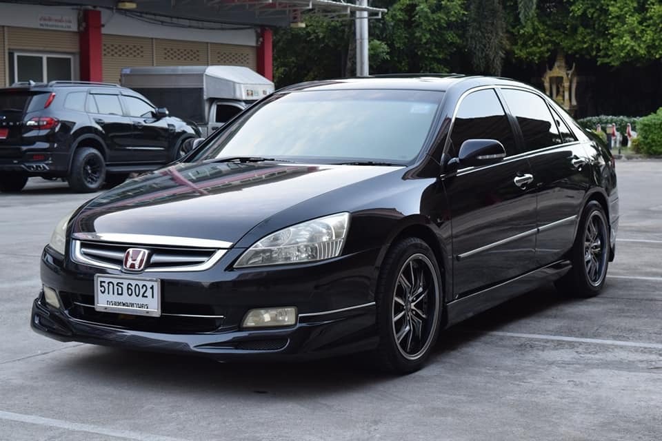 Honda Accord Gen 7 (ปลาวาฬ) ปี 2003 สีดำ (รูปที่ 3)