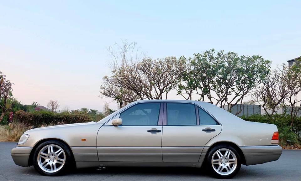 Mercedes-Benz S-Class W140 S280 ปี 1998 สีทอง (รูปที่ 6)