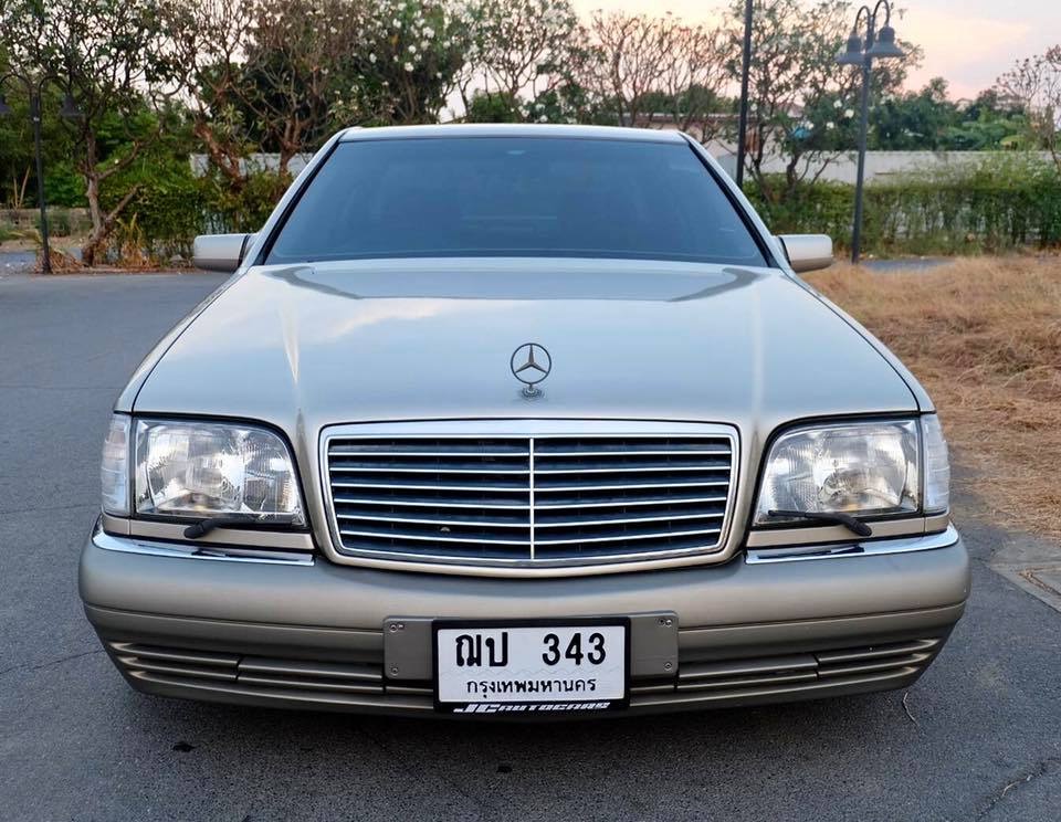 Mercedes-Benz S-Class W140 S280 ปี 1998 สีทอง (รูปที่ 2)