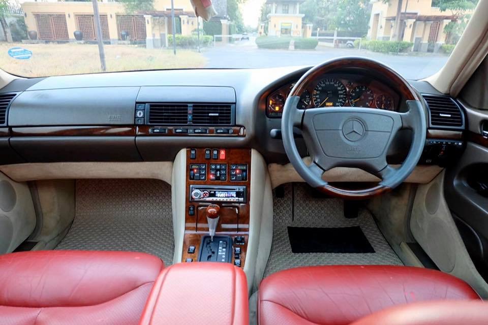 Mercedes-Benz S-Class W140 S280 ปี 1998 สีทอง (รูปที่ 10)